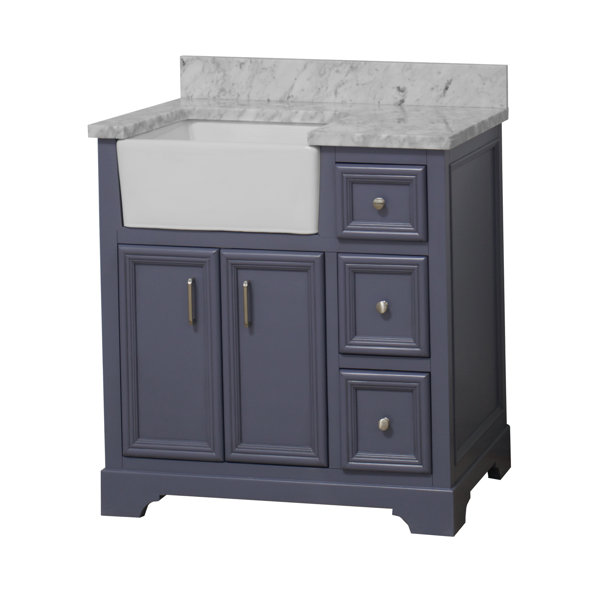 Sand & Stable Emiliano 36'' Freestanding Single Bathroom Vanity with